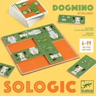 Zabawki interaktywne dla dzieci - Djeco Žaidimas - Loginis žaidimas - Dogmino - miniaturka - grafika 1