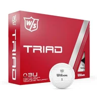Golf - Piłki golfowe Wilson Staff TRIAD (białe) - miniaturka - grafika 1
