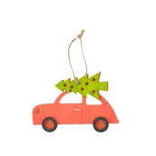Zabawki kreatywne - Arpex, Drewniana zawieszka -  samochodzik - miniaturka - grafika 1