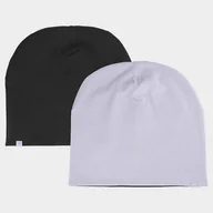 Czapki damskie - Czapka Dziewczęca 4F Dwustronna Jasny Fiolet CAPF389 Fioletowy - miniaturka - grafika 1