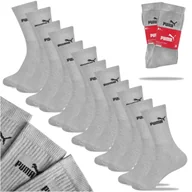 Skarpetki męskie - PUMA Skarpety Długie Tenisowe Basic Bawełniane 6 par SK609 Rozmiar 39-42 - miniaturka - grafika 1