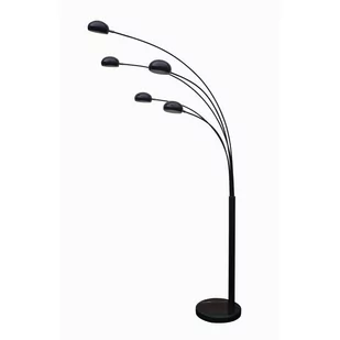Zuma Line Lampa podłogowa ZODIAC black by Zuma Line TS-5805-BK - Lampy stojące - miniaturka - grafika 1