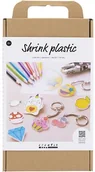 Zabawki kreatywne - Djeco Diy Kit Zrób to sam mieszanka – kurczliwy plastik – akcesoria 977541 - miniaturka - grafika 1