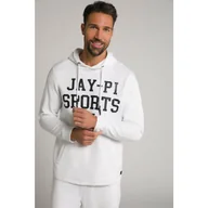 Bluzy sportowe męskie - Męska Bluza z kapturem cieniowany dżersej - miniaturka - grafika 1