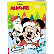 Minnie. Kolorowanka z naklejkami - Książki edukacyjne - miniaturka - grafika 3