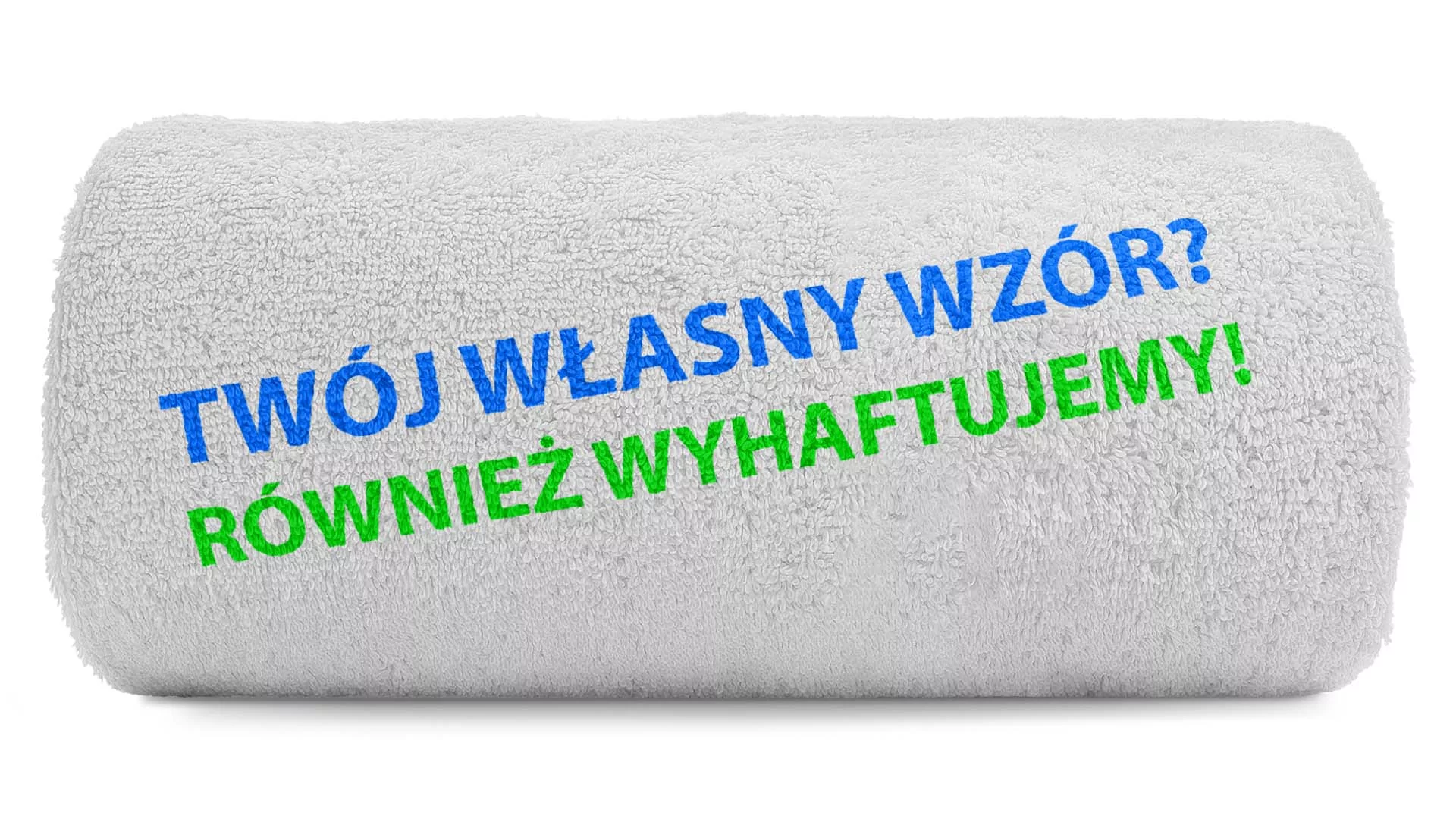 pat15.net Duży Ręcznik 140x70 z haftem - Własny wzór 566