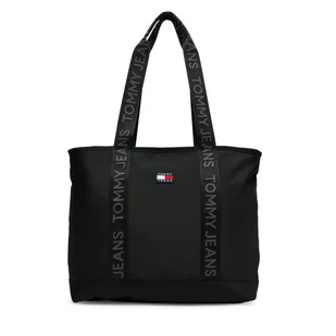 Torebka Tommy Jeans Tjw Daily Tote AW0AW17567 Czarny - Torebki damskie - miniaturka - grafika 1