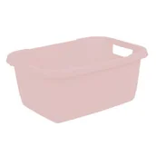 Kosze na bieliznę - Wanna na pranie Aenna 55 cm różowa keeeper - miniaturka - grafika 1