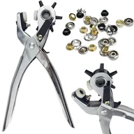 Klucze i nasadki - DZIURKACZ REWOLWEROWY DO PASKA GUMY SKÓRY 2-4,5 MM - miniaturka - grafika 1