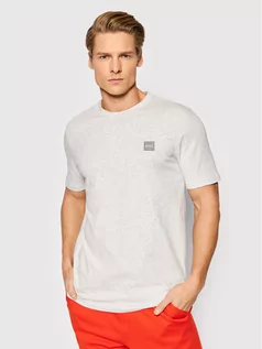 Koszulki męskie - Hugo Boss T-Shirt Tales 1 50462767 Szary Regular Fit - grafika 1