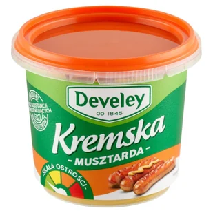 DEVELEY Musztarda kremska 210g - Musztardy - miniaturka - grafika 1