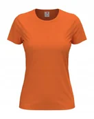 Koszulki i topy damskie - Koszulka damska T-shirt damski Classic-T ST2600 Orange DUŻY ROZMIAR 3XL - Stedman - miniaturka - grafika 1