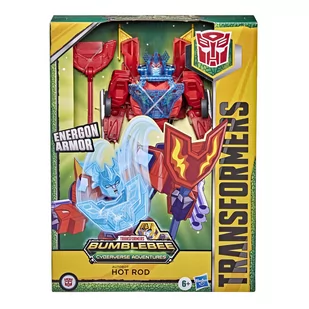Hasbro, figurka TRANSFORMERS CYBERVERSE ACTION ATTACKERS ULTIMATE - S4 HOT ROD - Figurki dla dzieci - miniaturka - grafika 1