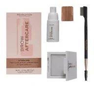 Zestawy kosmetyków damskich - Makeup Revolution Makeup Revolution Brow Lamination Aftercare & Grow paleta do regulacji brwi - miniaturka - grafika 1