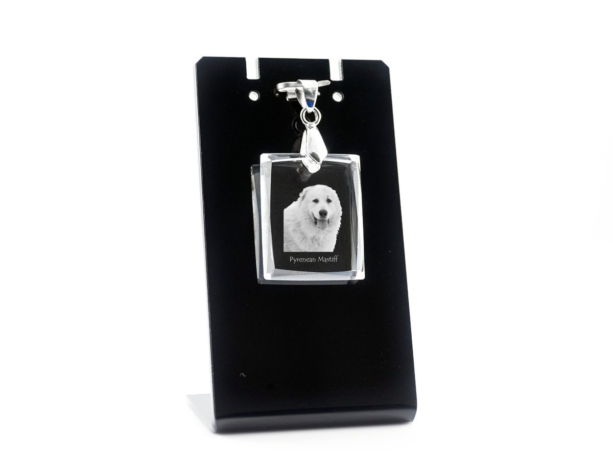 Mastif pirenejski wisiorek kryształowy z psem Art-Dog