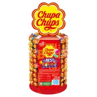 Gumy do żucia, lizaki, dropsy - Lizaki owocowe CHUPA CHUPS Karuzela stojak MIX smaków 200x 12g - miniaturka - grafika 1