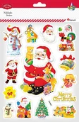 Zabawki kreatywne - Titanum Naklejki wypukłe Boże Narodzenie 14 szt. - miniaturka - grafika 1