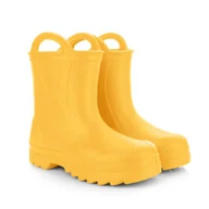 Buty dla dziewczynek - Kalosze dziecięce 3Kamido GoSplash żółte r. 25/26, lekkie, wygodne - miniaturka - grafika 1