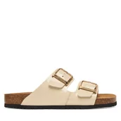 Klapki i japonki damskie - Klapki Tamaris 1-27503-42 Écru - miniaturka - grafika 1