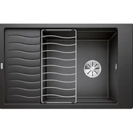 Zlewozmywaki - Blanco ELON XL 6 S Silgranit PuraDur Antracyt odwracalny InFino kratka ociekowa 524844 - miniaturka - grafika 1