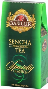 Basilur Herbata zielona liść Basilur Sencha Classics 100g - Herbata - miniaturka - grafika 1