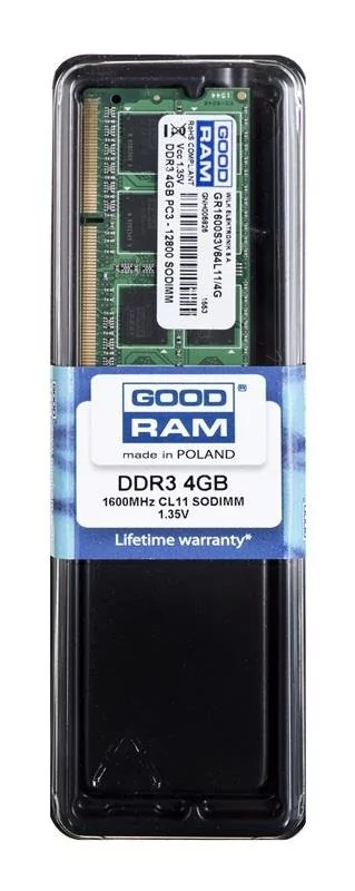 GoodRam 4GB GR1600S3V64L11S/4G DDR3