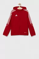 Kurtki i płaszcze dla dziewczynek - adidas Performance kurtka dziecięca TIRO23 L WB Y kolor czerwony - miniaturka - grafika 1