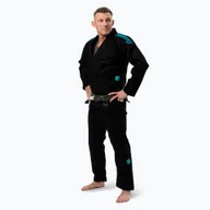 Kimona, stroje i obuwie - GI do brazylijskiego jiu-jitsu MANTO X5 black - miniaturka - grafika 1