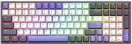 Klawiatury - IQUNIX F97 Lavandin Wireless Gaming Tastatur, RGB - MX-Red-Switches US - miniaturka - grafika 1
