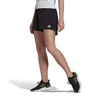 Spodenki damskie - adidas Damskie szorty Htrdy Sho, czarno-białe, S, Czarny, biały, S - miniaturka - grafika 1