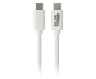 Silver Monkey Kabel USB-C 3.0 60W 0,5 m W - Kable USB - miniaturka - grafika 1