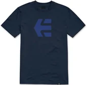 Koszulki męskie - t-shirt ETNIES ICON TEE NAVY/BLUE - miniaturka - grafika 1