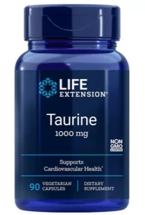 Life Extension Taurine 90 kapsułek - Aminokwasy - miniaturka - grafika 2