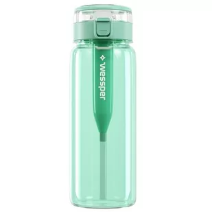 Butelka filtrująca WESSPER Activemax Clarti Glass 0.68 l Zielona - Butelki filtrujące - miniaturka - grafika 1