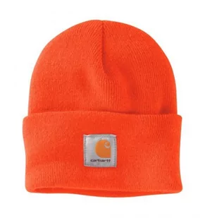Czapka Carhartt Acrylic Watch Hat bright orange - Czapki damskie - miniaturka - grafika 1