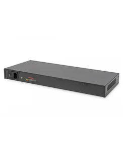 Digitus 24-portowy zarządzany przełącznik gigabitowy Ethernet PoE L2 (DN95359) - Pozostałe akcesoria sieciowe - miniaturka - grafika 1