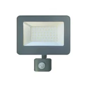 Oświetlenie warsztatowe - Naświetlacz ORO diodo 50 W czujnik PIR EXT światło dzienne DW - miniaturka - grafika 1