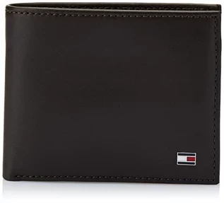 Portfele - Tommy Hilfiger Eton Mini Cc Wallet Portfel Męski, 11 X 9 X 2 Cm, Brązowy (Brown 041) - grafika 1