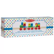 Pociągi dla dzieci - Drewniany pociąg do ciągania Jumbo Melissa & Doug - miniaturka - grafika 1