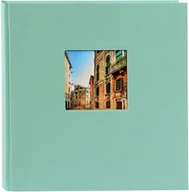 Albumy fotograficzne - Goldbuch Trend 27507 album na zdjęcia, 60 stron przekładanych pergaminem, 30 x 31 cm, kolor aqua 27 507 - miniaturka - grafika 1