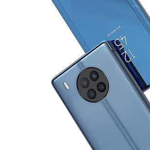 Clear View Case etui Huawei nova 8i pokrowiec z klapką czarne - Etui i futerały do telefonów - miniaturka - grafika 7