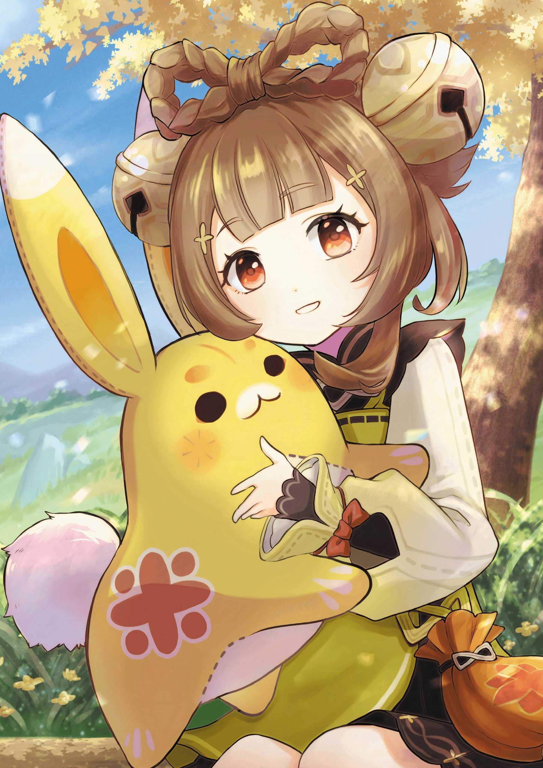 Plakat A1 Genshin Impact Anime Gra Yaoyao