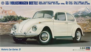 Hasegawa HAS 21203 Volkswagen Beetle 1967 - Kolekcjonerskie modele pojazdów - miniaturka - grafika 1