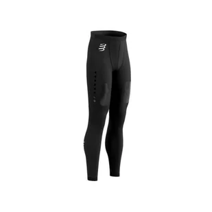 Spodnie męskie Compressport Winter Trail Under Control Full Tights - Spodnie sportowe męskie - miniaturka - grafika 1