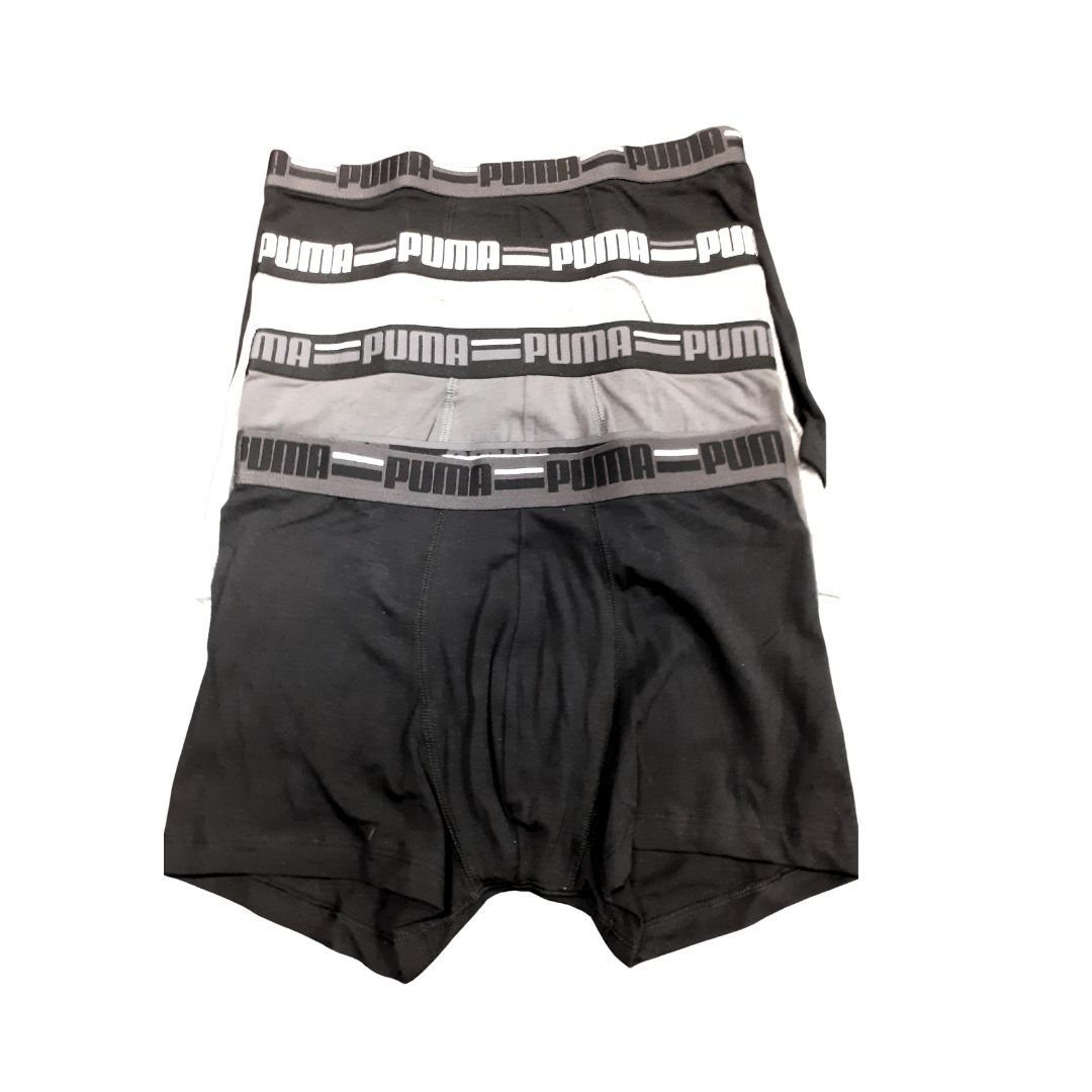 PUMA BOKSERKI BASIC BRAND 4-PACK 93819701 r XL