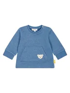 Bluzy i sweterki niemowlęce - Steiff Bluza w kolorze niebieskim - miniaturka - grafika 1