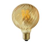 Żarówki LED - LED Żarówka VINTAGE AMBER E27/4W/230V G95 2700K - miniaturka - grafika 1