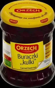 Orzech Buraczki ćwikłowe kulki 320 g - Pasztet i przetwory mięsne - miniaturka - grafika 1