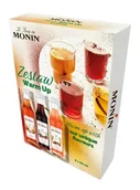 Śmietanki i dodatki do kawy - Zestaw syropów Monin Warm Up 3x50 ml - miniaturka - grafika 1
