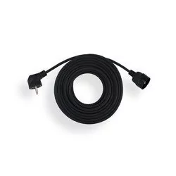 HBF gumowy Elgotech 1 gniazdo 3 x 1 5 mm2 20 m czarny - Przedłużacze i rozgałęźniki - miniaturka - grafika 1
